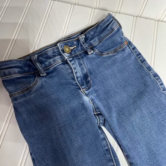 Scotch & Soda Girls Blue Straight Leg Stretchable Jeans Size 8 - Picture 9 of 9